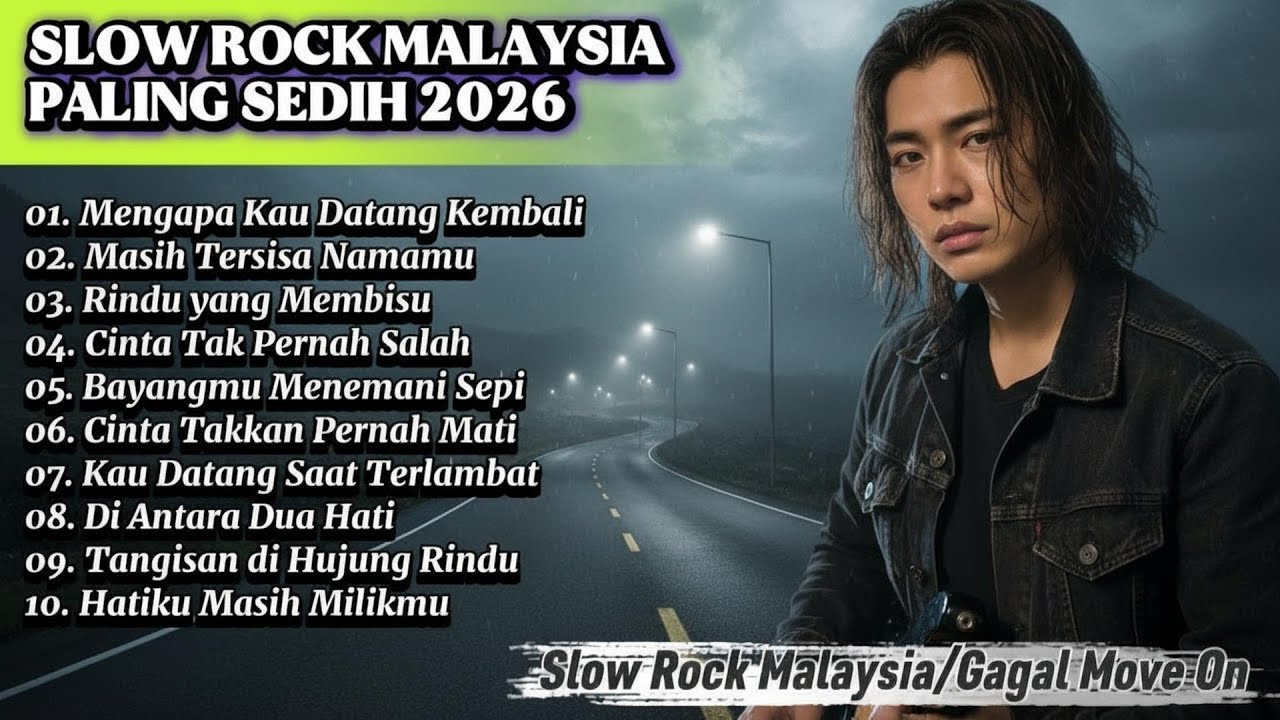 Lagu Slow Rock Malaysia terbaru 2026 | Album Paling Sedih Menyayat hati | Enak didengar saat santa