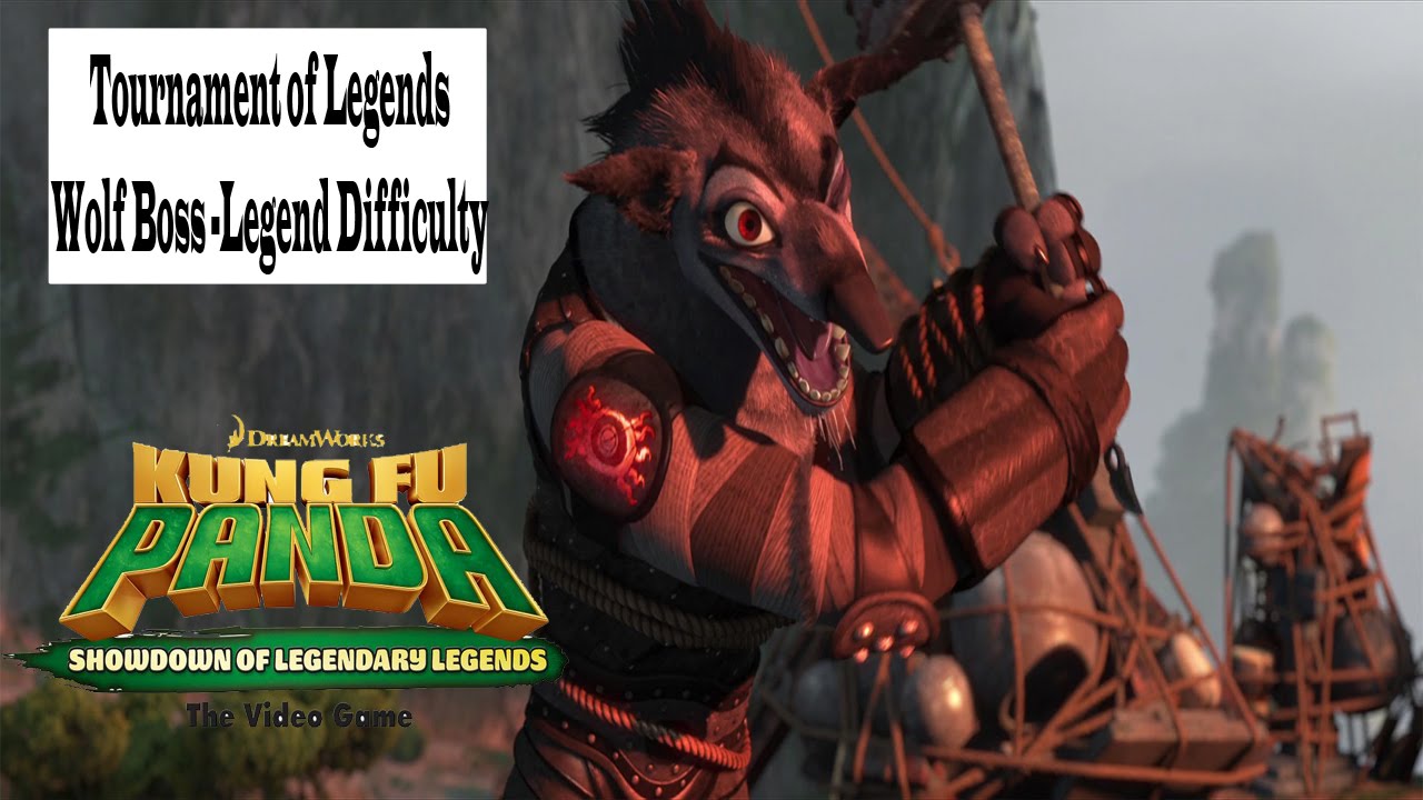 Kung Fu Panda: Showdown Of Legendary Legends - Tournament Wolf Boss legend Difficulty
