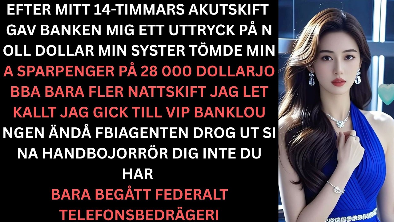 Efter mitt akutpass var pappas operationsfond tom  min syster tog allt.