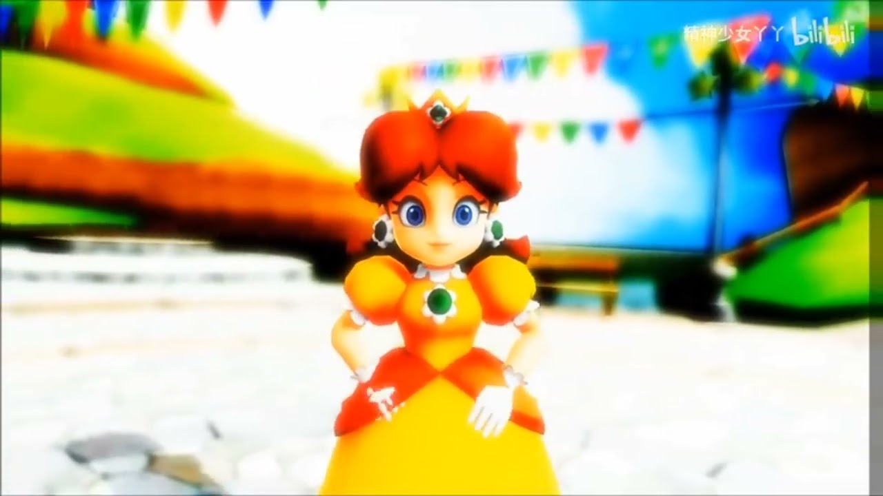 [MMD] Princess Daisy - ievan polkka