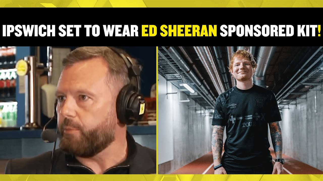 Ipswich Town CEO Mark Ashton talks Ed Sheeran inspired kit & praises Kieran McKenna! 👕🔥