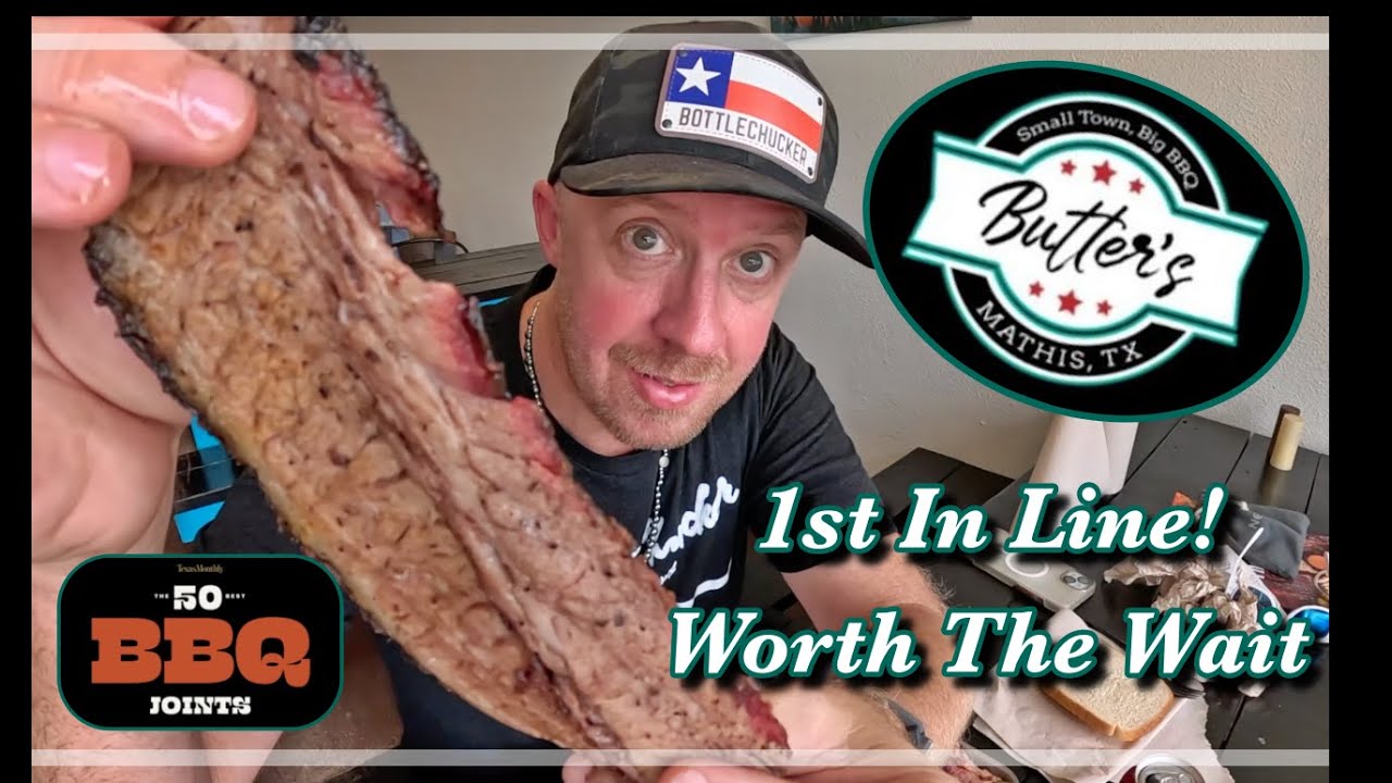 Ep.51 : 1st In Line At Butters Bbq!  Worth The Wait??