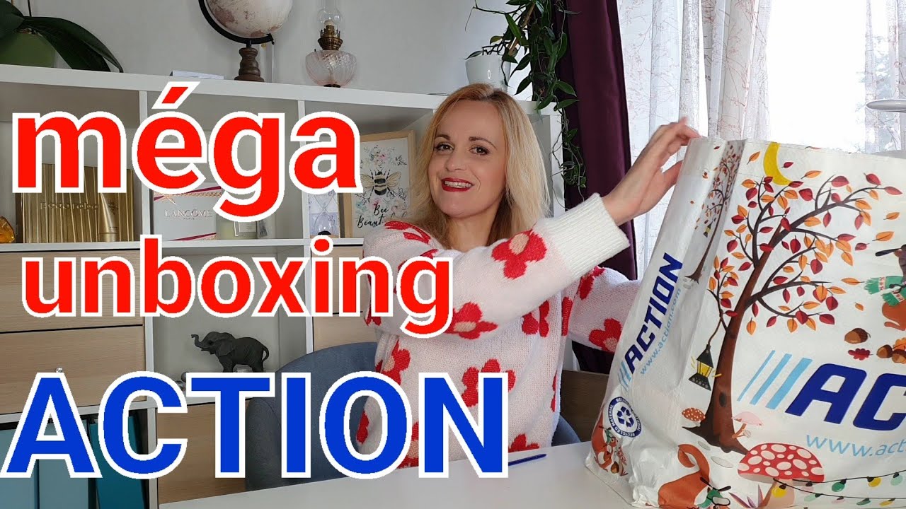 nouveau chez Action balle anti-stress palette maquillage unboxing haul xxl