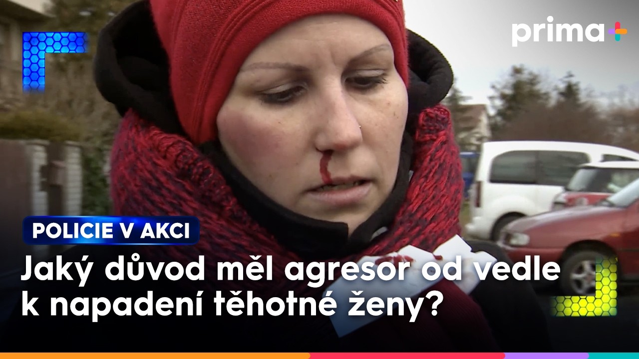 Agresivní muž napadl těhotnou kamarádku ze sousedství | Policie v akci