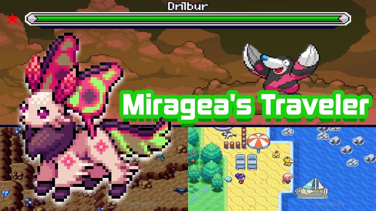 Pokemon Miragea's Traveler - Fan-made Game has new fakemons, no gyms, rank battles, mega evolutions