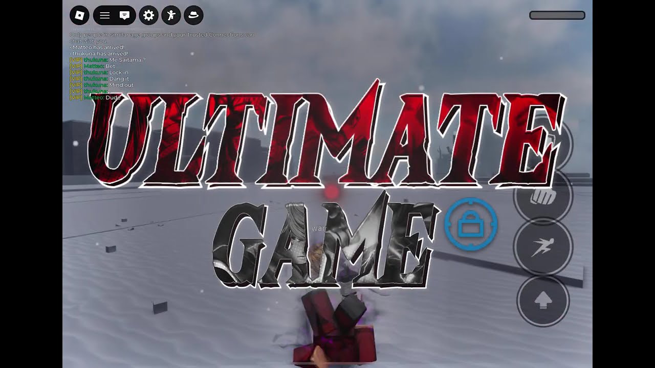 Today I am playing tsb with my freind Matteo. Sorry I am bad I just got back from a break.