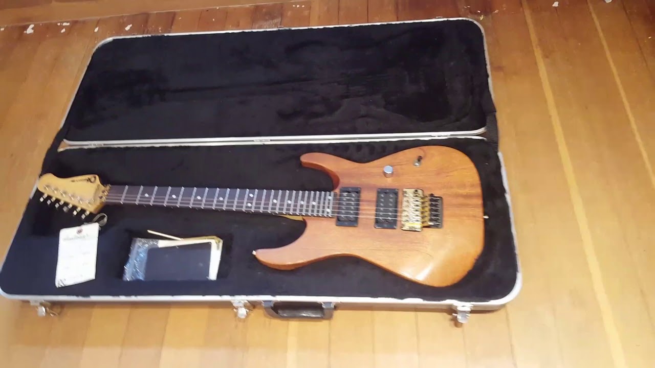 JACKSON USA CUSTOM SHOP 1995 CHARVEL SAN DIMAS STRAT GUITAR REVIEW VIDEO