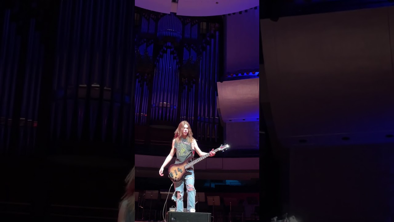 Cliff Burton Reincarnated and Blew The Roof of The Winspear 🤘🏻