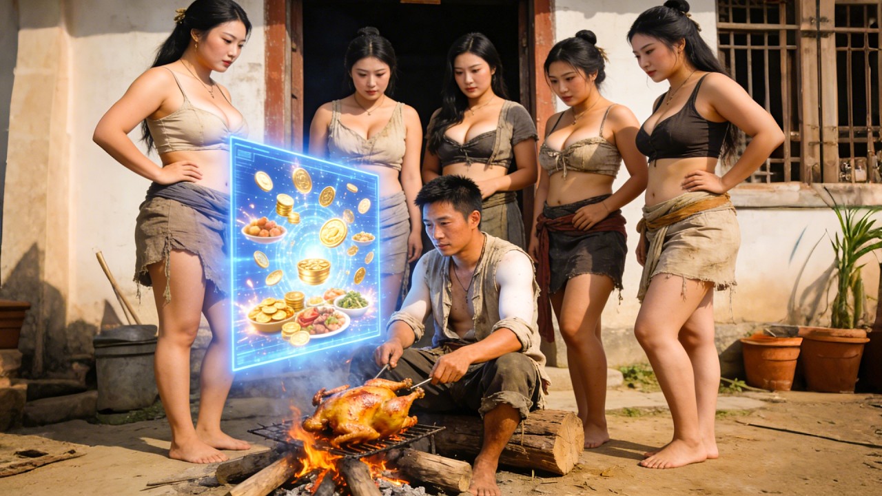 窮小子一覺醒來穿越到古代幫五個嫂子解情毒，怎料一夜後覺醒系統，兌換現代科技讓嫂子們頓頓吃肉！走上人生巔峰！#窮小子逆襲