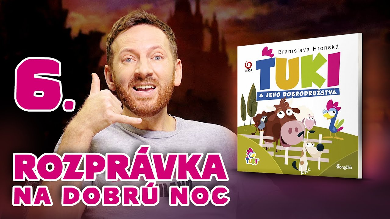Miro Jaroš rozpráva - AKO SA KOHÚTIK ŤUKI NARODIL A STRETOL STRAKY (Rozprávka na dobrú noc 6)