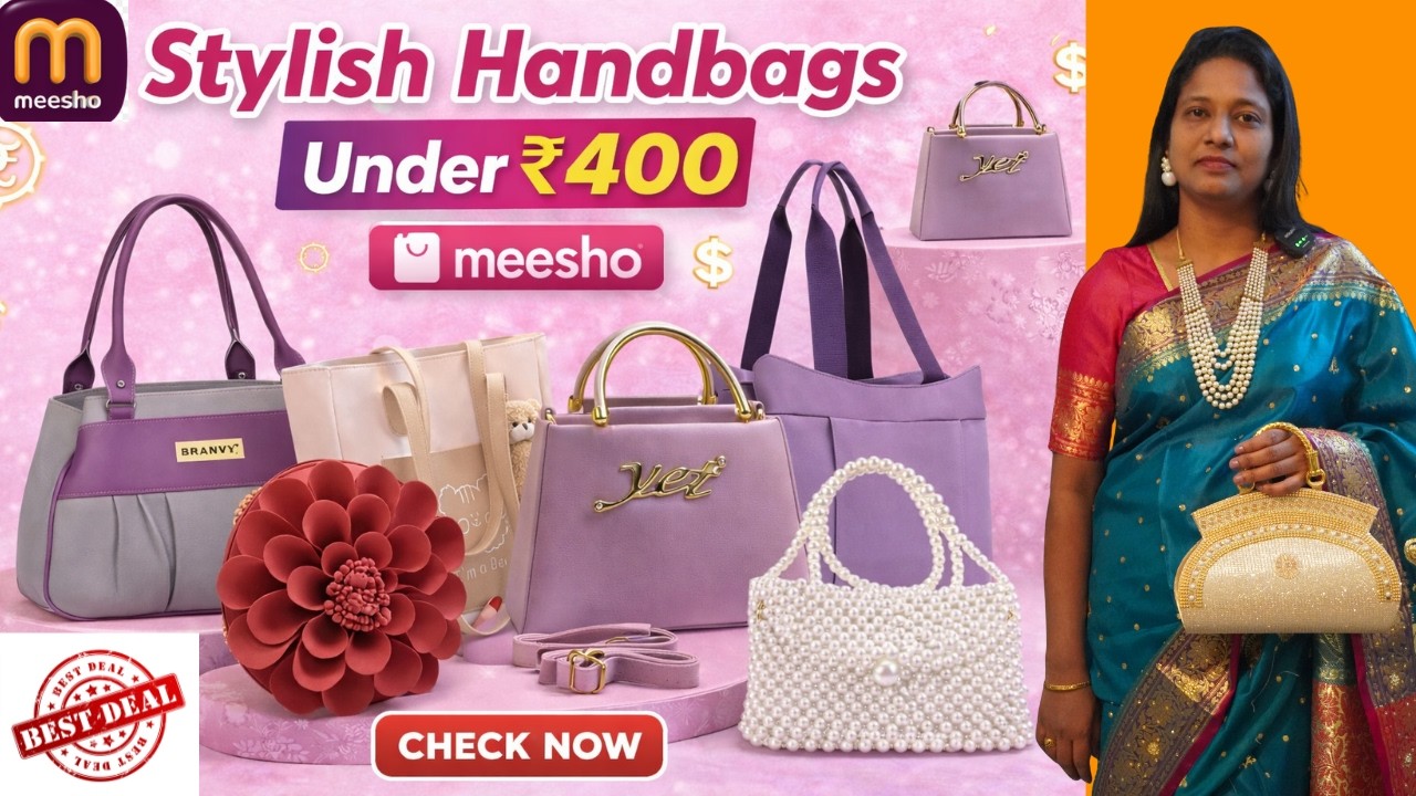 @Meesho Stylish Handbags at Low Prices