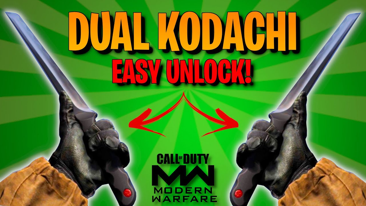 Dual Kodachi Swords Unlocked | Modern Warfare Season 5