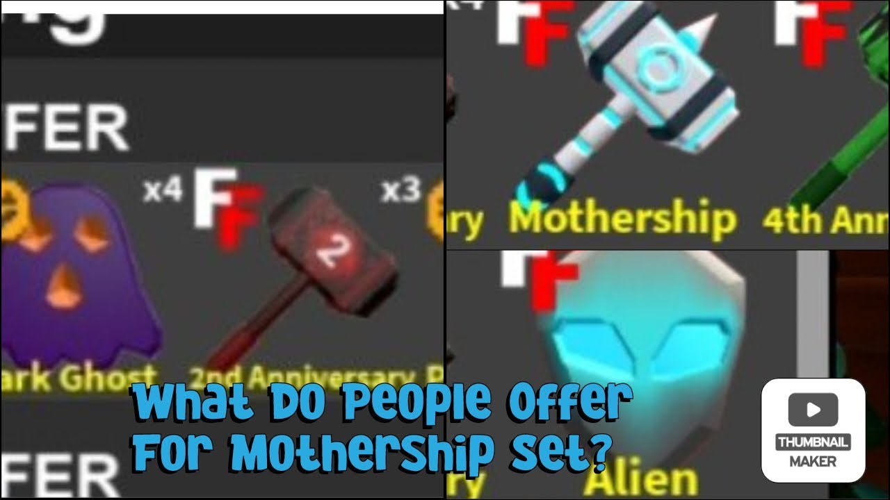 What Do People Offer For MotherShip Set?! Flee The Facility