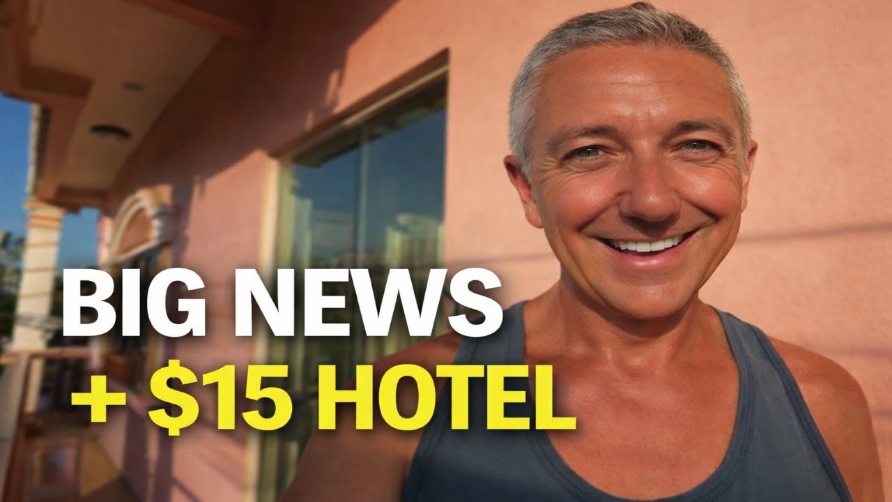“What Happened? BIG NEWS + $15 Hotel”