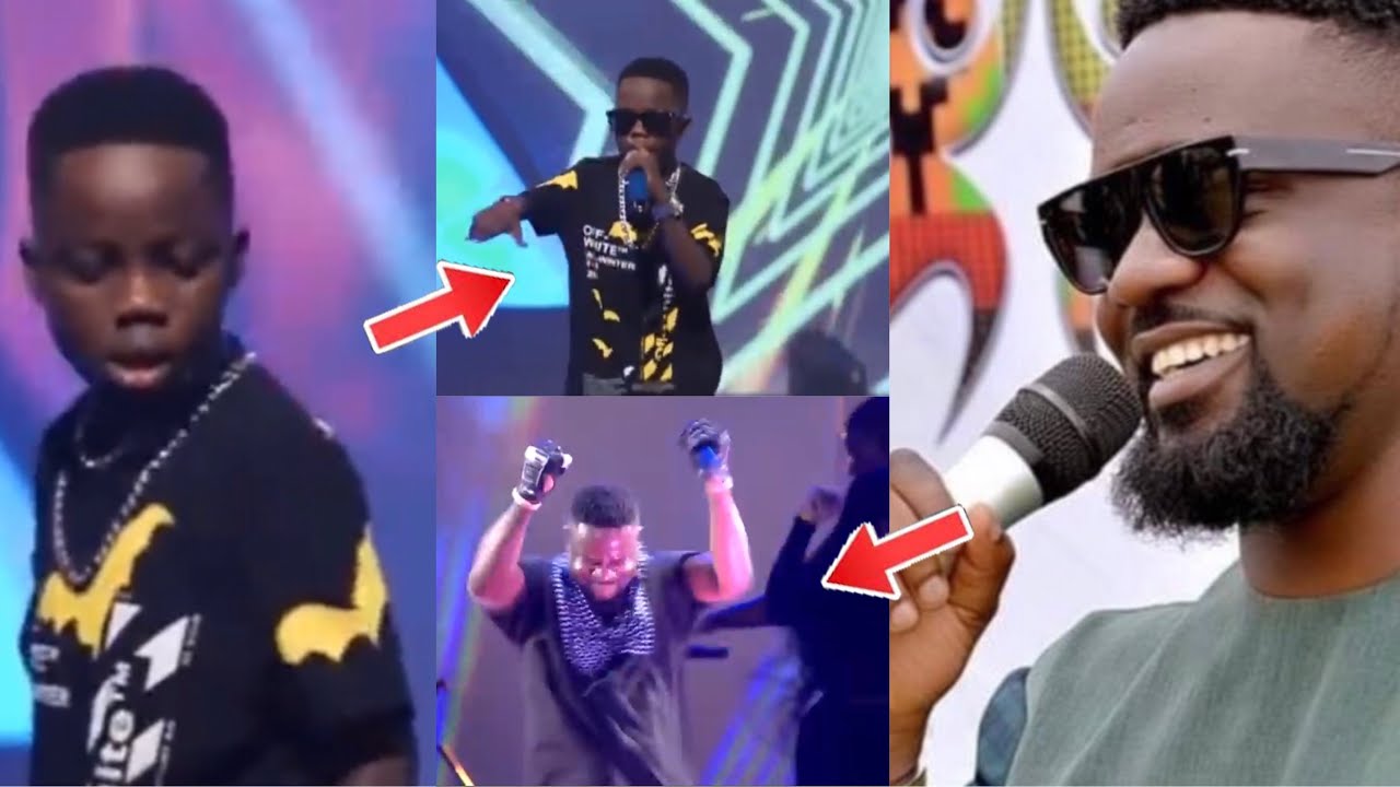 Ten-year-old boy  on talented kid challenges Sarkodie in rap  battle
