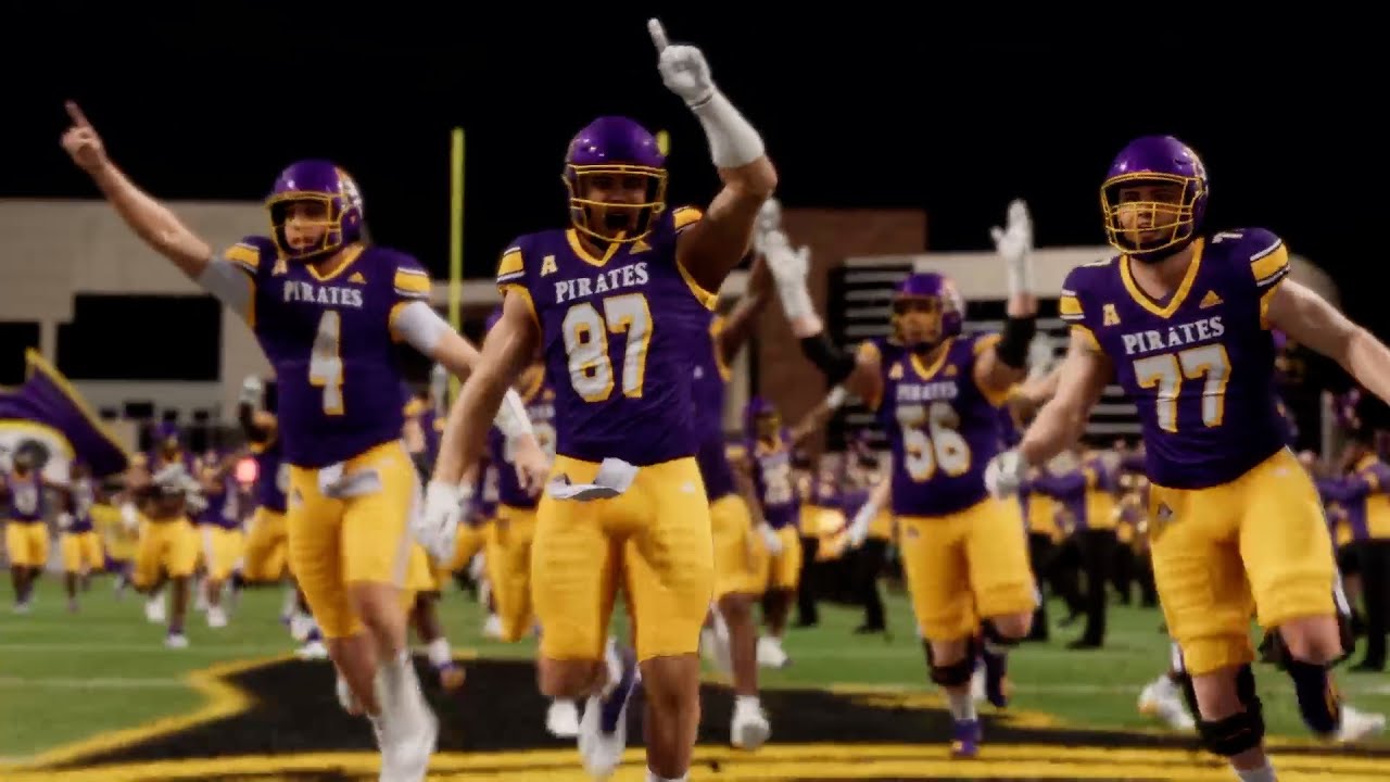 2026 Week 11 - 25 East Carolina vs 17 Tulane