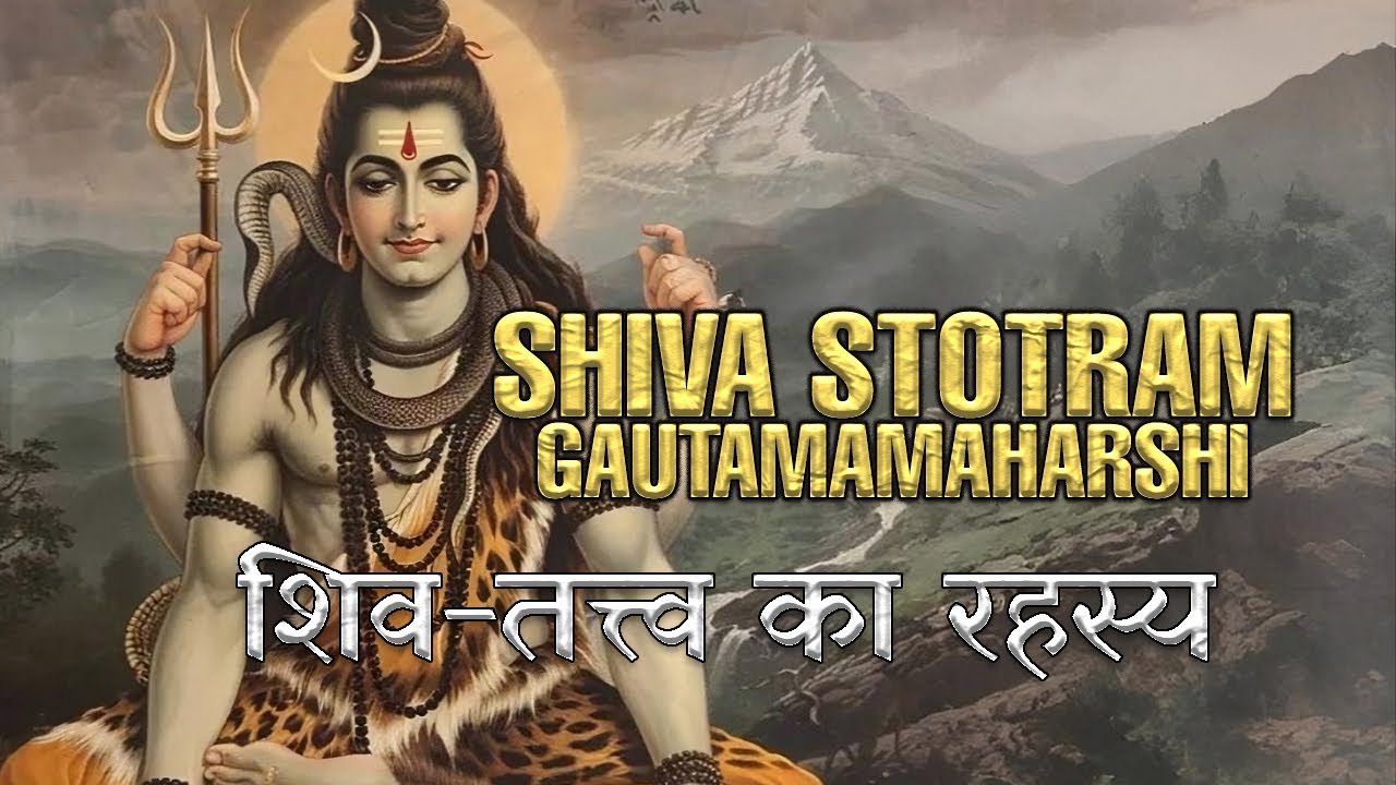 Rare Shiva Stotram by Gautama Maharshi | Complete