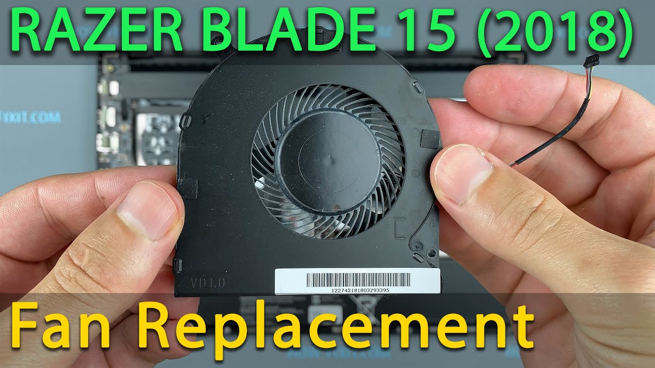 Razer Blade 15 Advanced 2018 Fan Replacement | Step-by-step DIY Tutorial