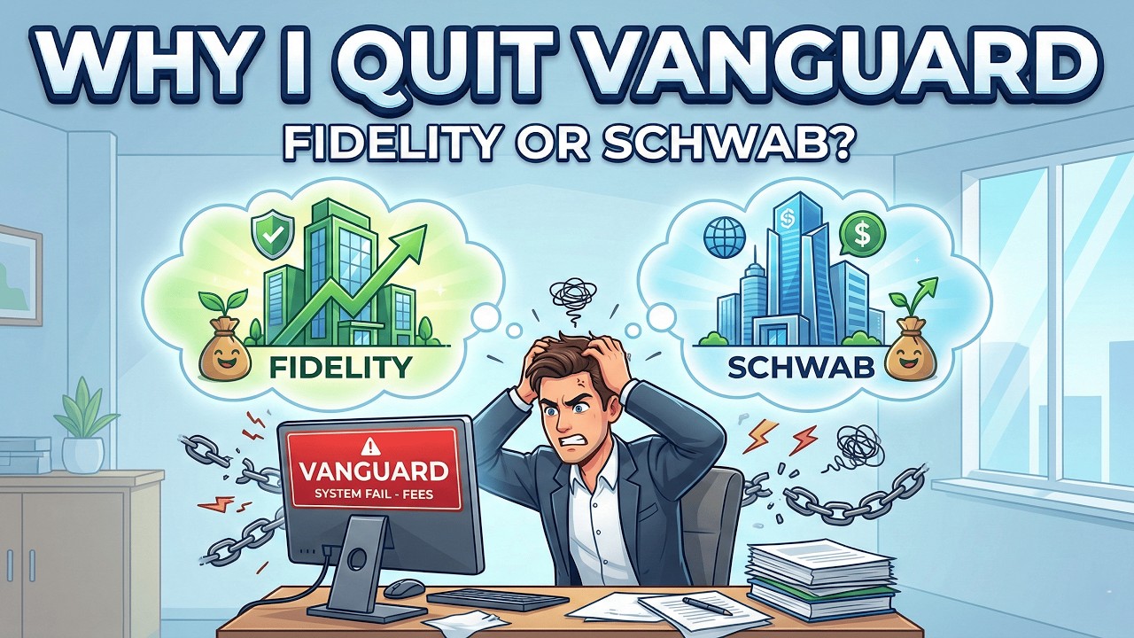 Why I Moved My Money to Fidelity (Vanguard vs Schwab)