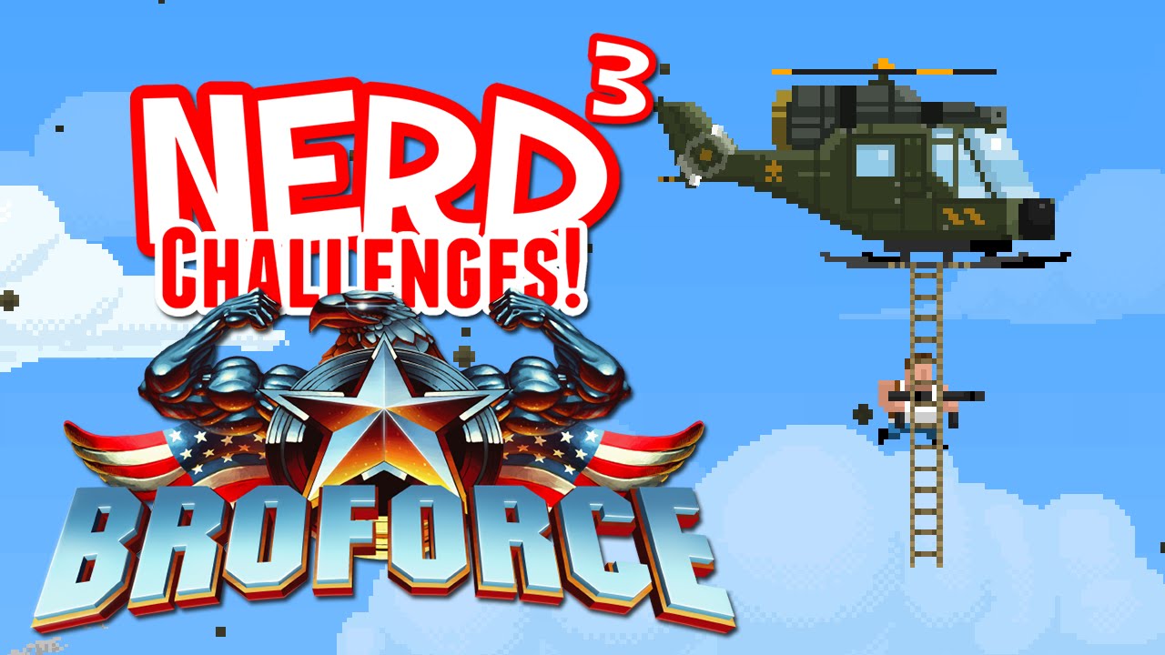 Nerd³ Challenges! Pacifist Run - Broforce