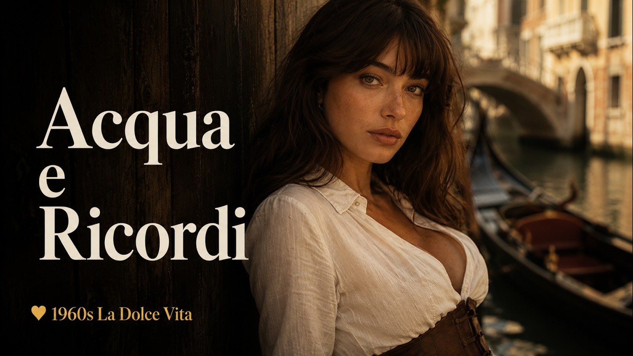 Acqua e Ricordi - La Dolce Vita: Floating Love in Venice (1960s Italian Romance)