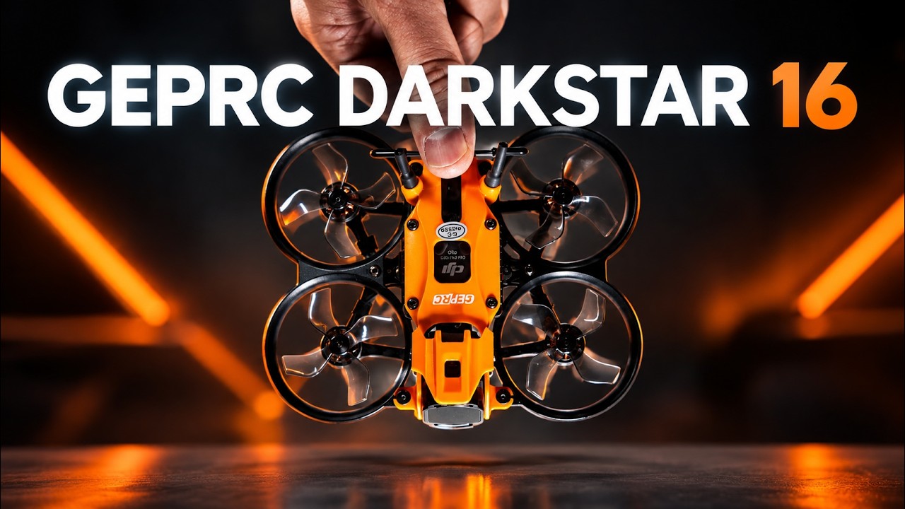 GEPRC DarkStar16 | Невероятная мощь в маленьком корпусе. Синематик обзор.