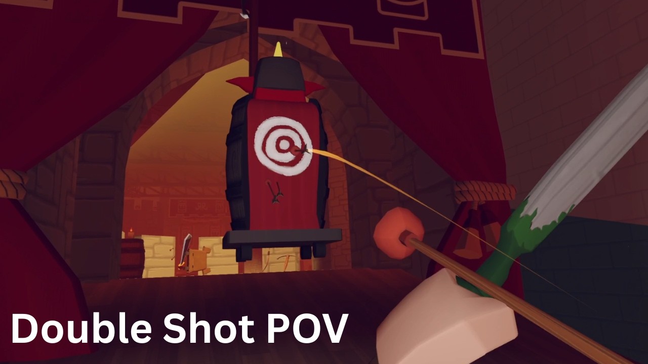 Rec Room Original - Golden Trophy (Double Shot Gameplay POV)