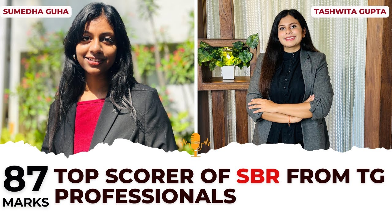Tips to pass with ACCA SBR Top Scorer - 87 marks