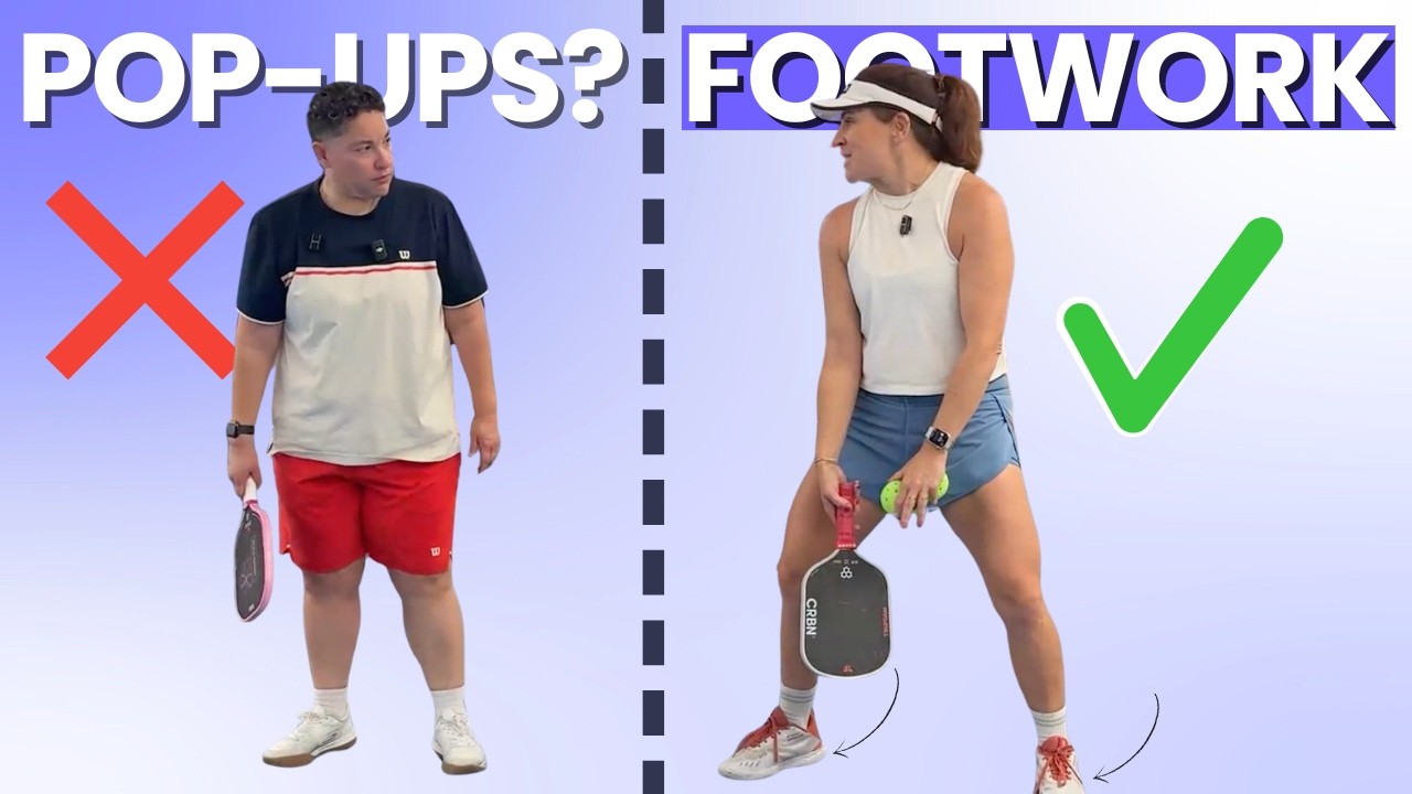 Why You Keep Popping the Ball Up (2 Simple Footwork Fixes)