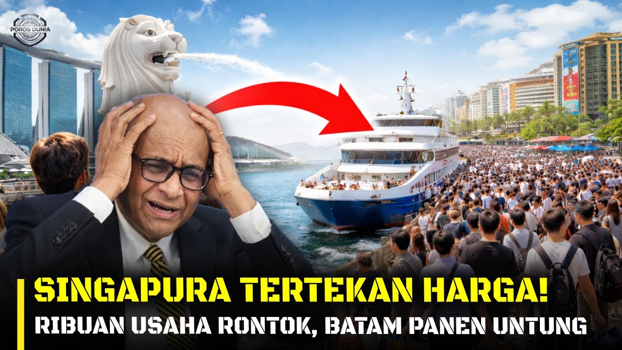 SINGAPURA Tertekan Harga! Ribuan Usaha Rontok, BATAM Panen Untung