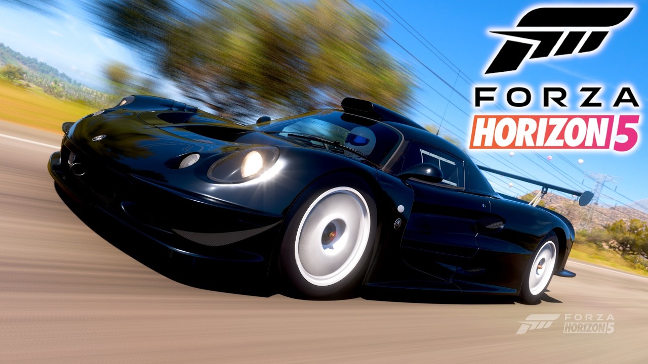 ¡El Lotus Elise GT1 de 1997 impresiona en las curvas! – Forza Horizon 5