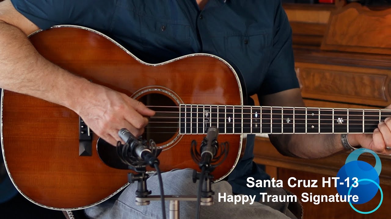 Santa Cruz HT/13 - The Happy Traum Signature  Model - Old Growth Redwood/Mahogany