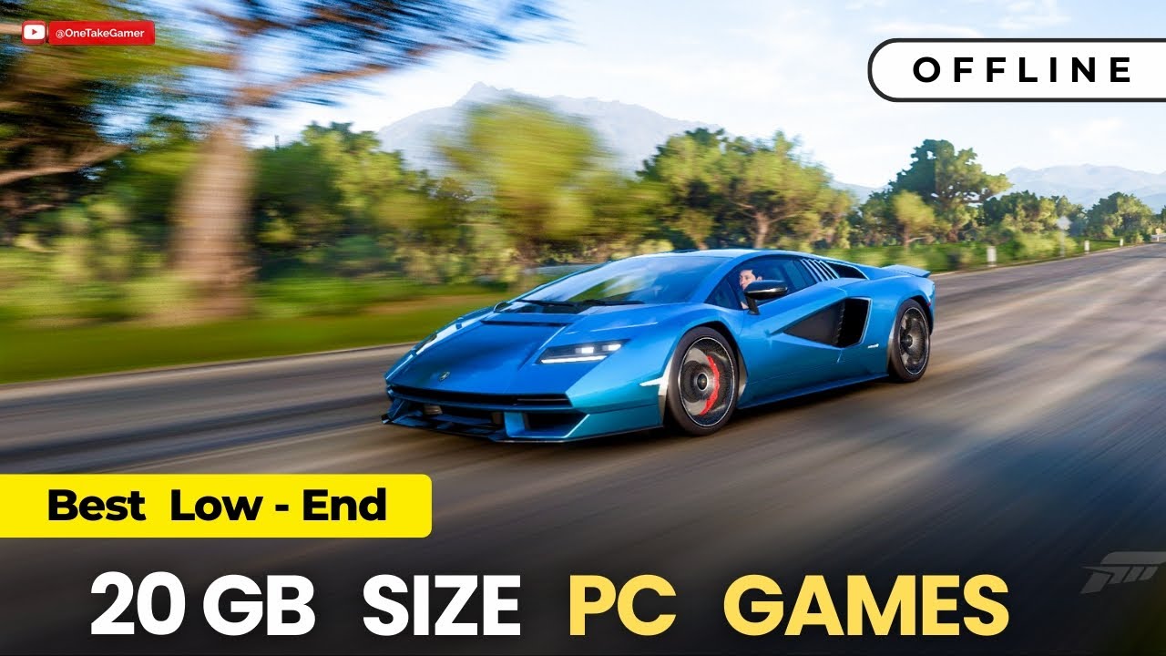 Best PC Games Under 20GB Size | Offline Mid End PC Games | One Take Gamer