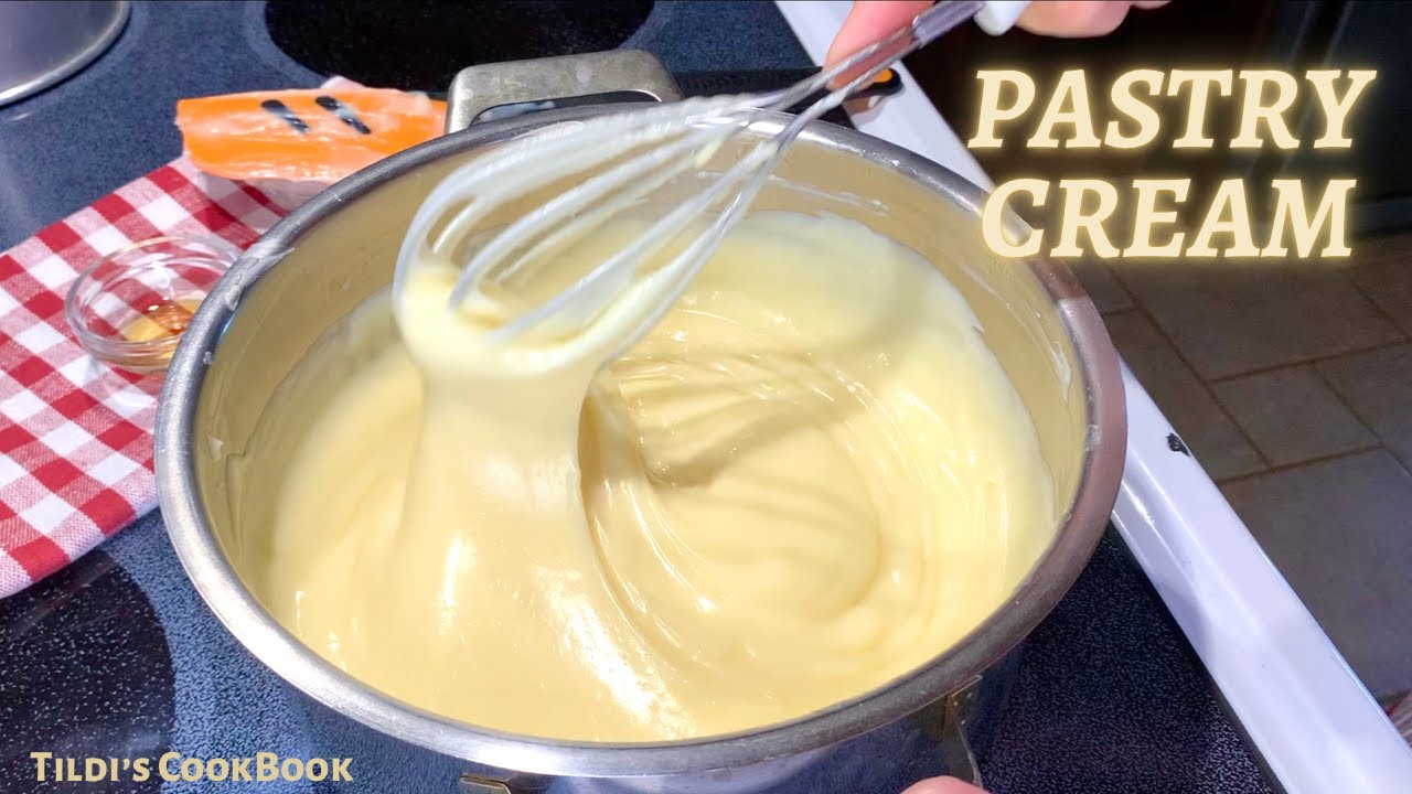 Pastry Cream or Cr&egrave;me P&acirc;tissi&egrave;re  - A foolproof recipe by a French Chef! | &Kappa;&rho;έ&mu;&alpha; &zeta;&alpha;&chi;&alpha;&rho;&omicron;&pi;&lambda;&alpha;&sigma;&tau;&iota;&kappa;ή&sigmaf;