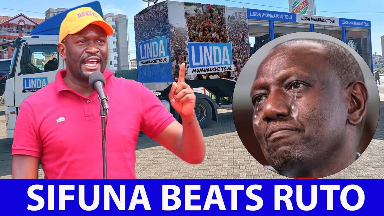 BREAKING: Sifuna finally overpowers Ruto ahead of Kakamega 
