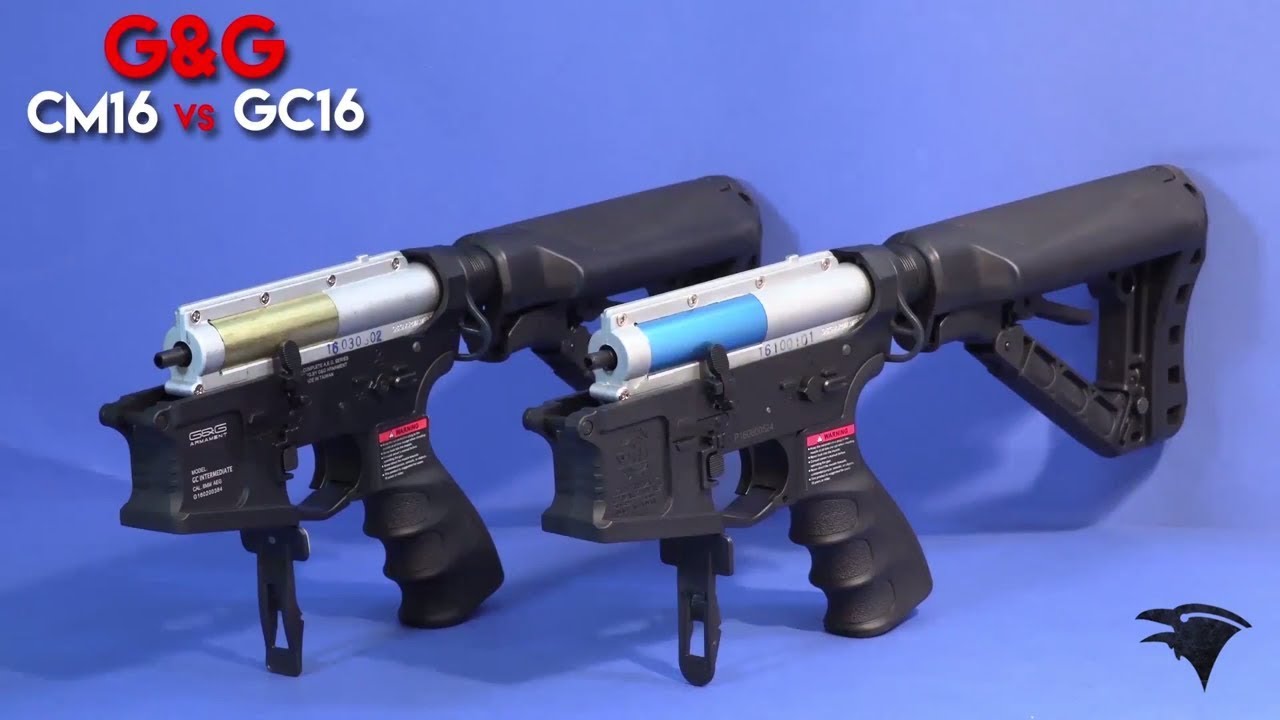 Review | G&G CM16 vs GC16 ETU series / Raven Airsoft \ Airsoft Italia