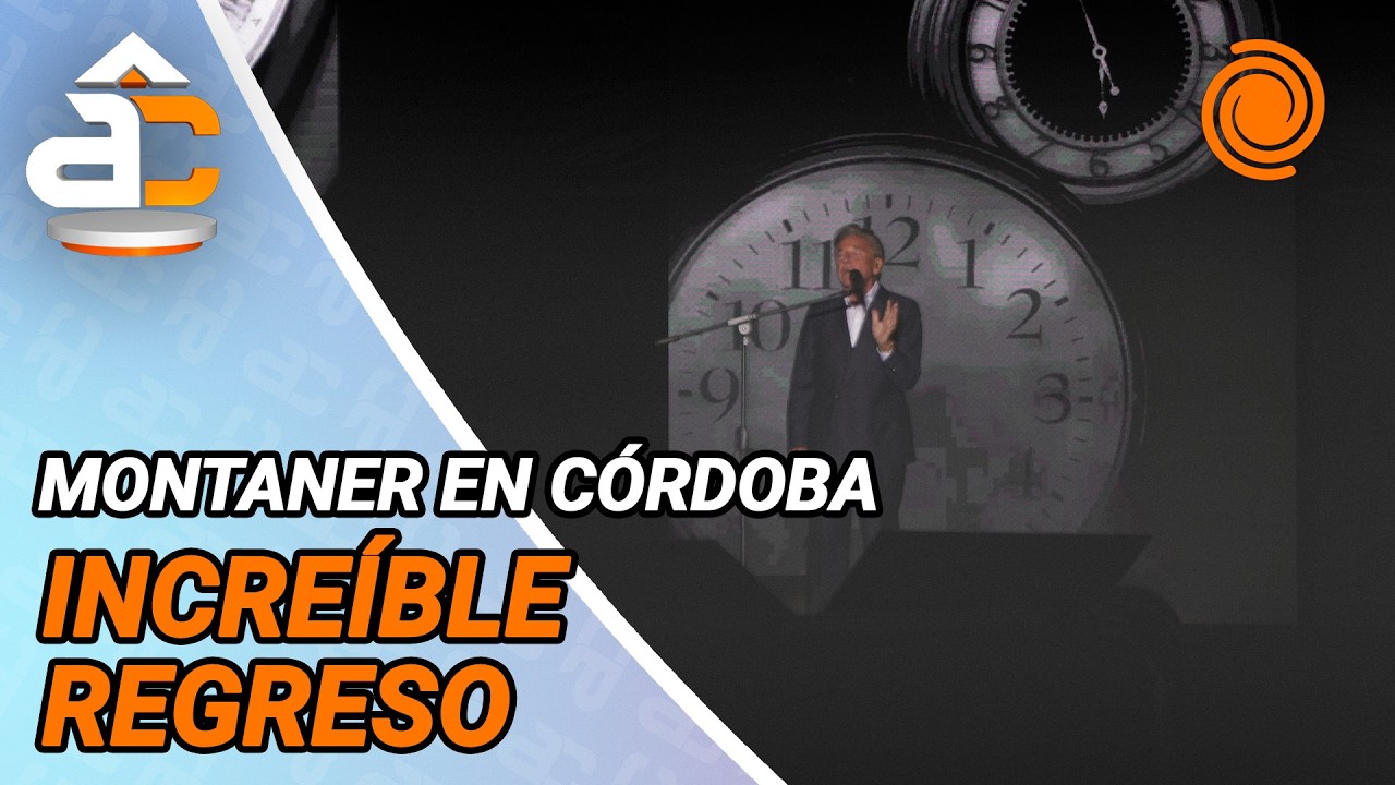 RICARDO MONTANER volvió a Córdoba con 