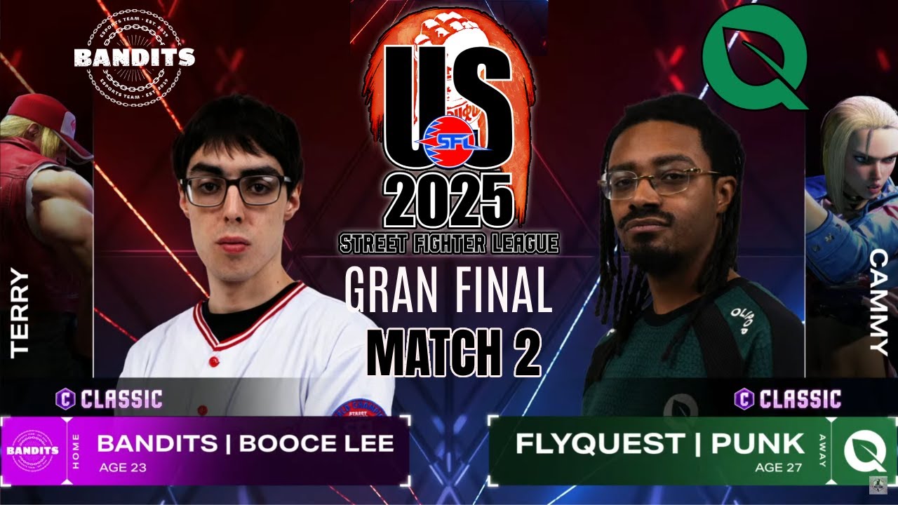 ГРАН-ФИНАЛ &mdash; ПАНК (Кэмми) против БУС (Терри) &mdash; Street Fighter League US 2025