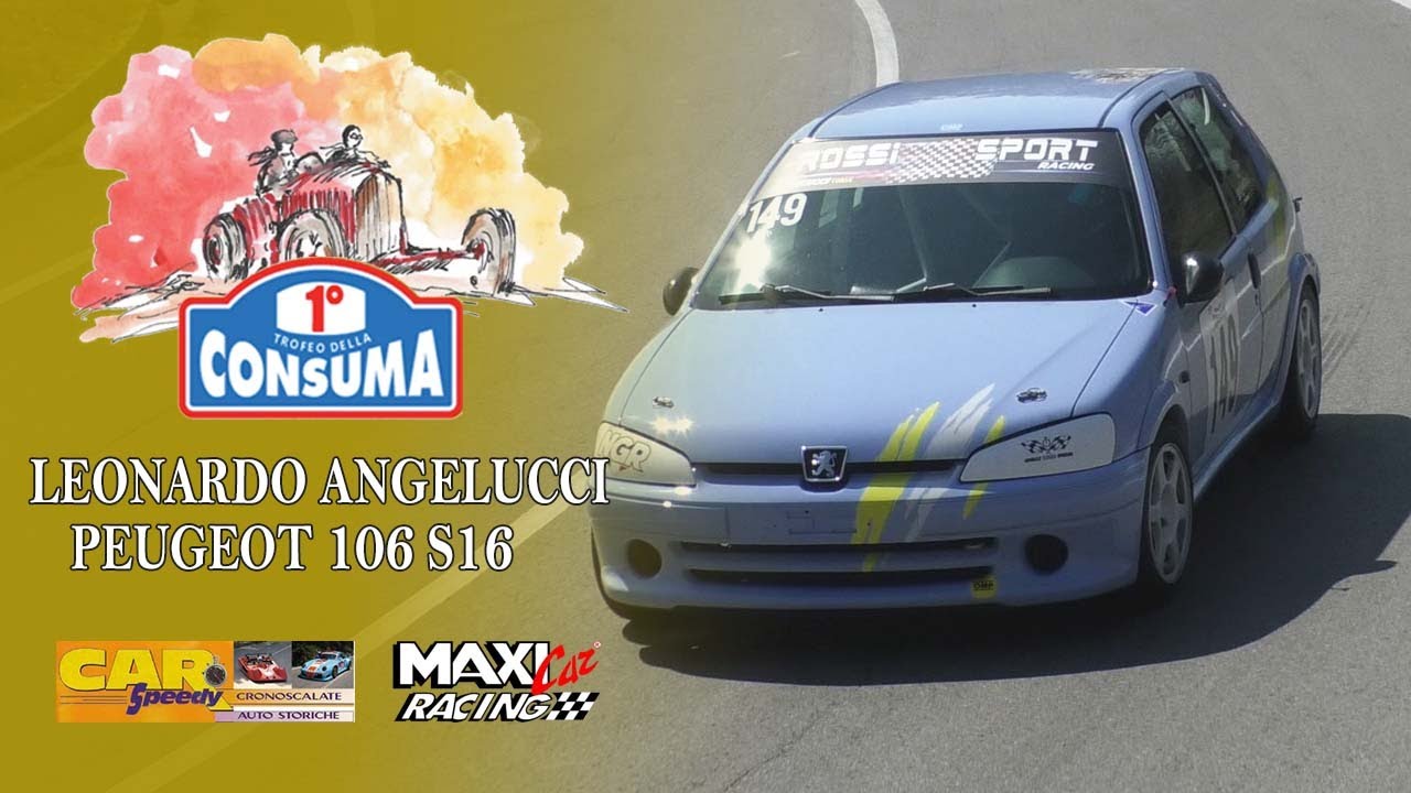 1° Trofeo della Consuma  | Leonardo Angelucci | Peugeot 106 S16