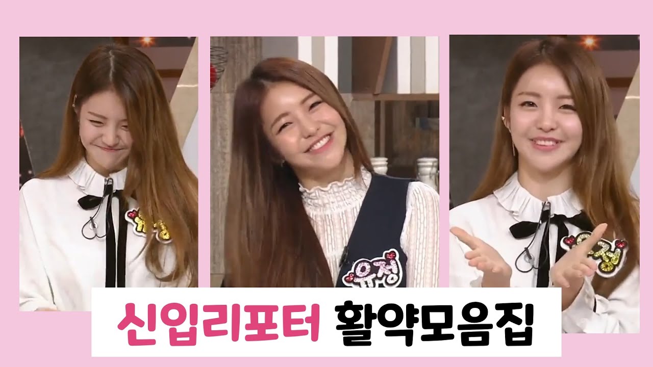 신입 리포터 꼬북좌 유정 활약 모음.zip | 브레이브걸스 유정