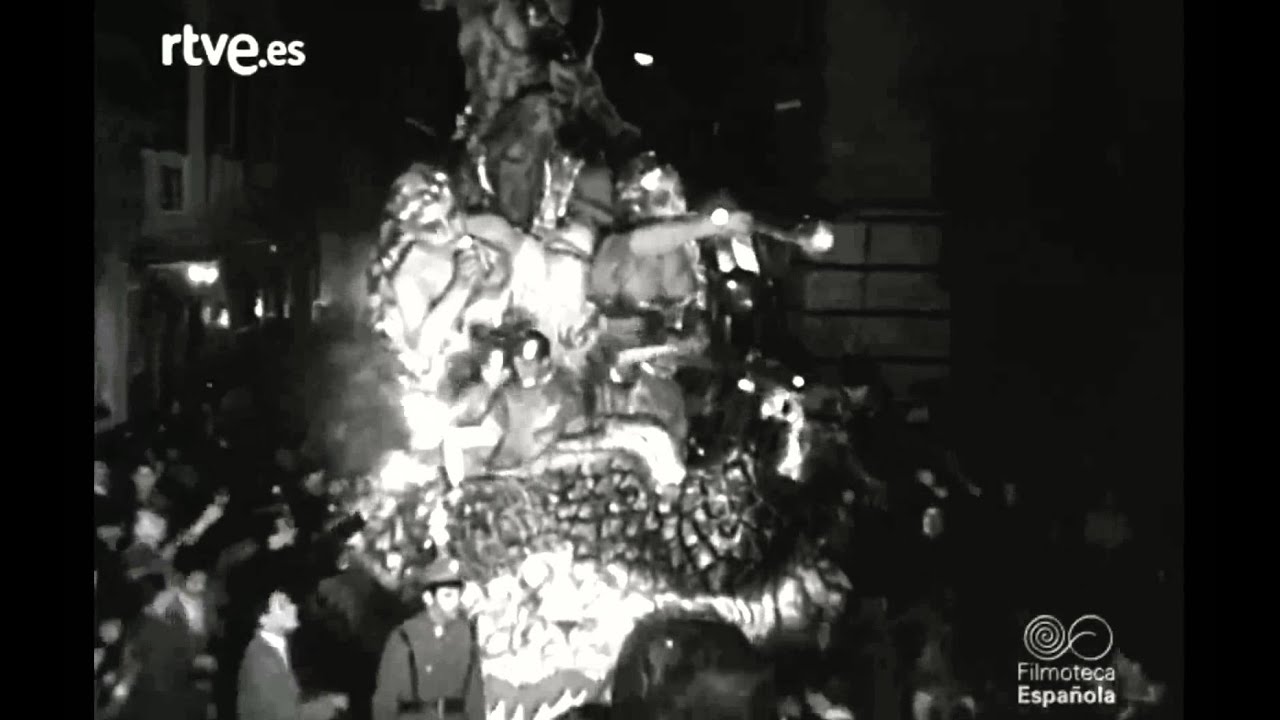 Entierro de la Sardina en Murcia de 1952