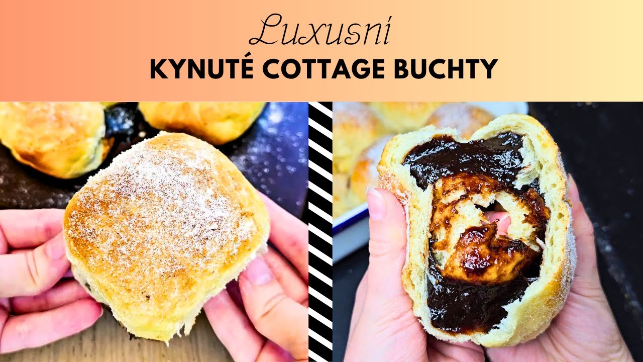 🥯 Nadýchané plněné cottage buchty – jednoduché a neuvěřitelně dobré!