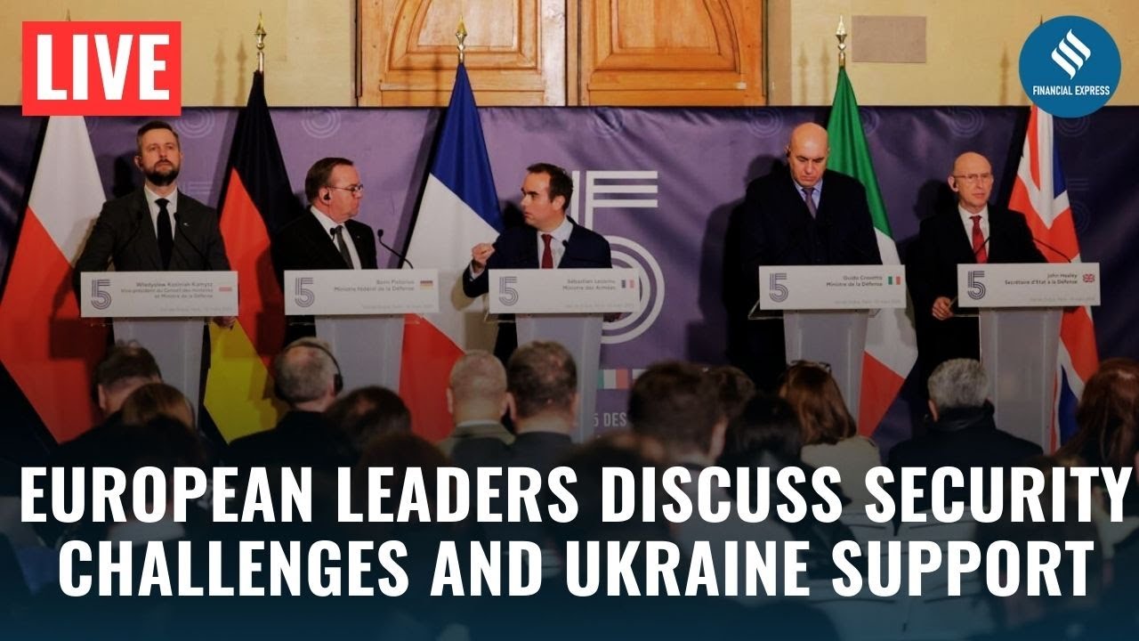 LIVE: European Defence Ministers Unite in Rome to Discuss Security & Ukraine Support |Russia Ukraine