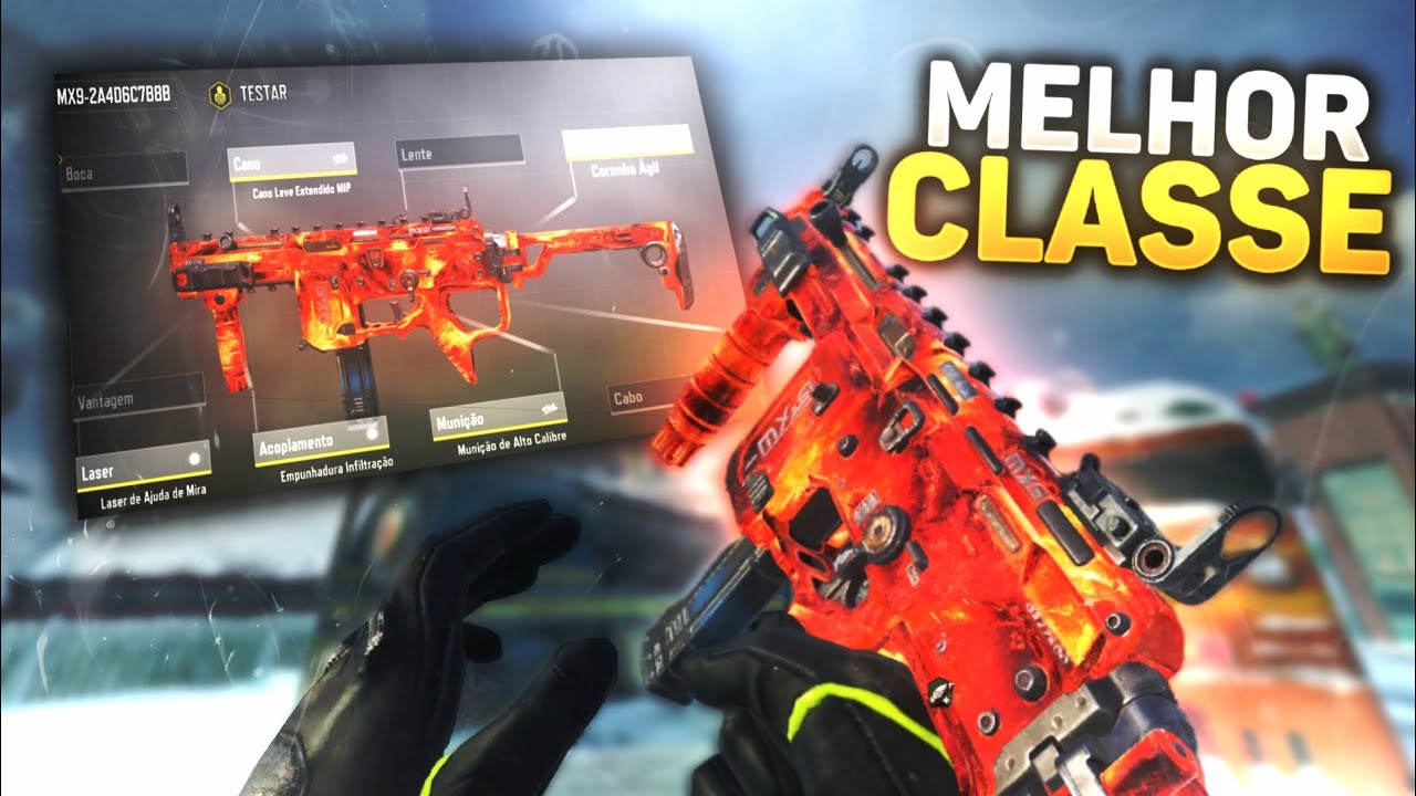 MX9 MELHOR CLASSE do CoD Mobile 🔥 DERRETE em 1 SEGUNDO (META ATUAL)