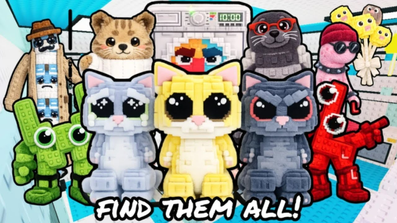 How To Get All 20 New Plushies Badges in Find the Plush Brainrot [210] | Roblox