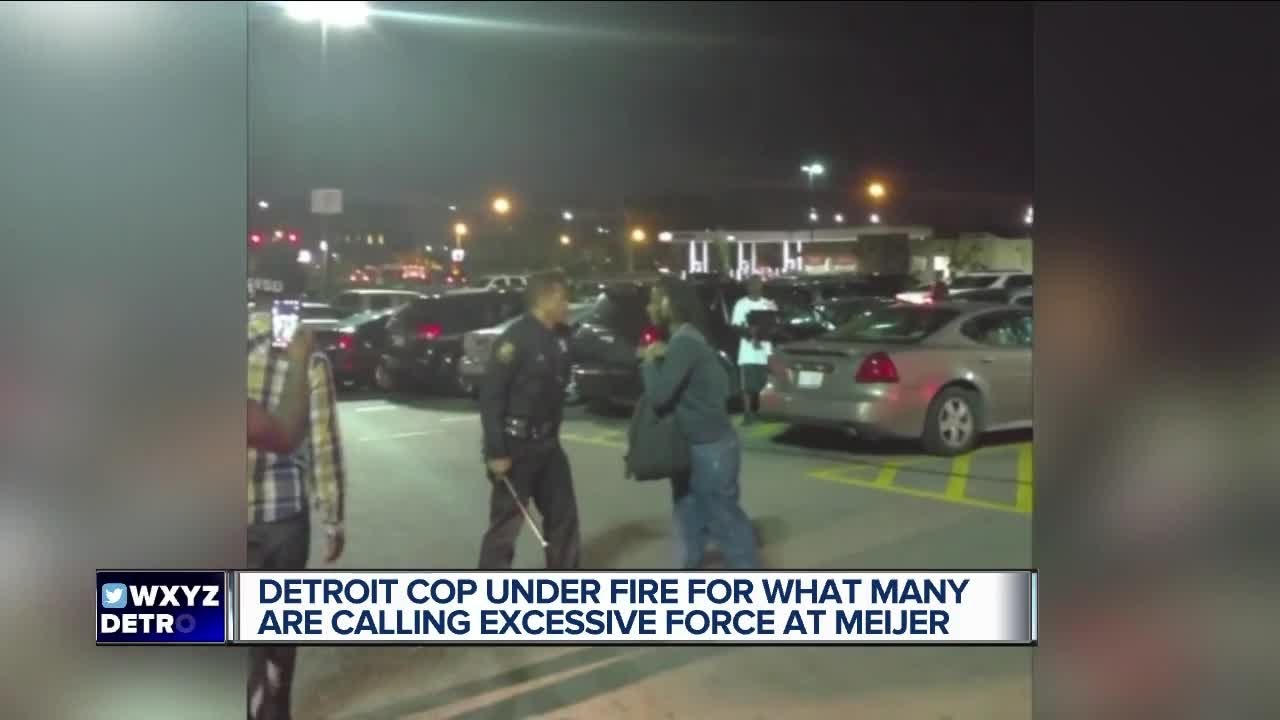 Detroiters respond after online video shows DPD officer striking man w/ baton