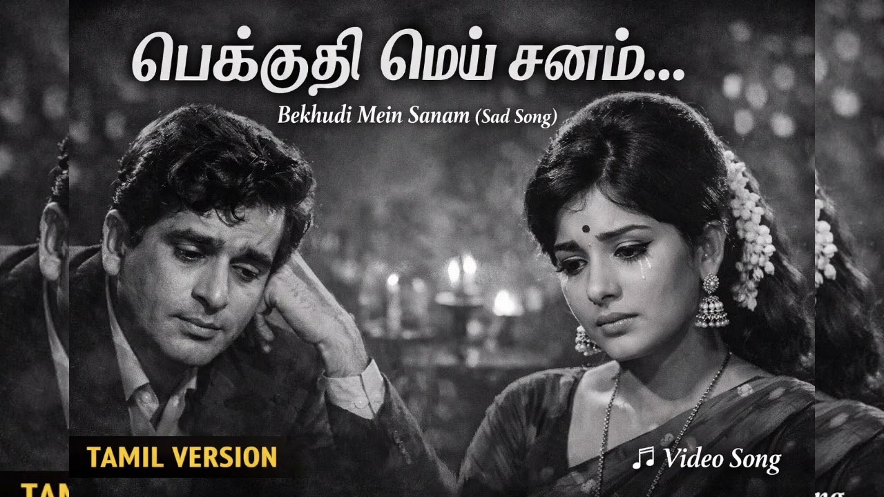 பெக்குதி மெய் சனம்...Bekhudi Mein Sanam 2.0 (Sad Song)