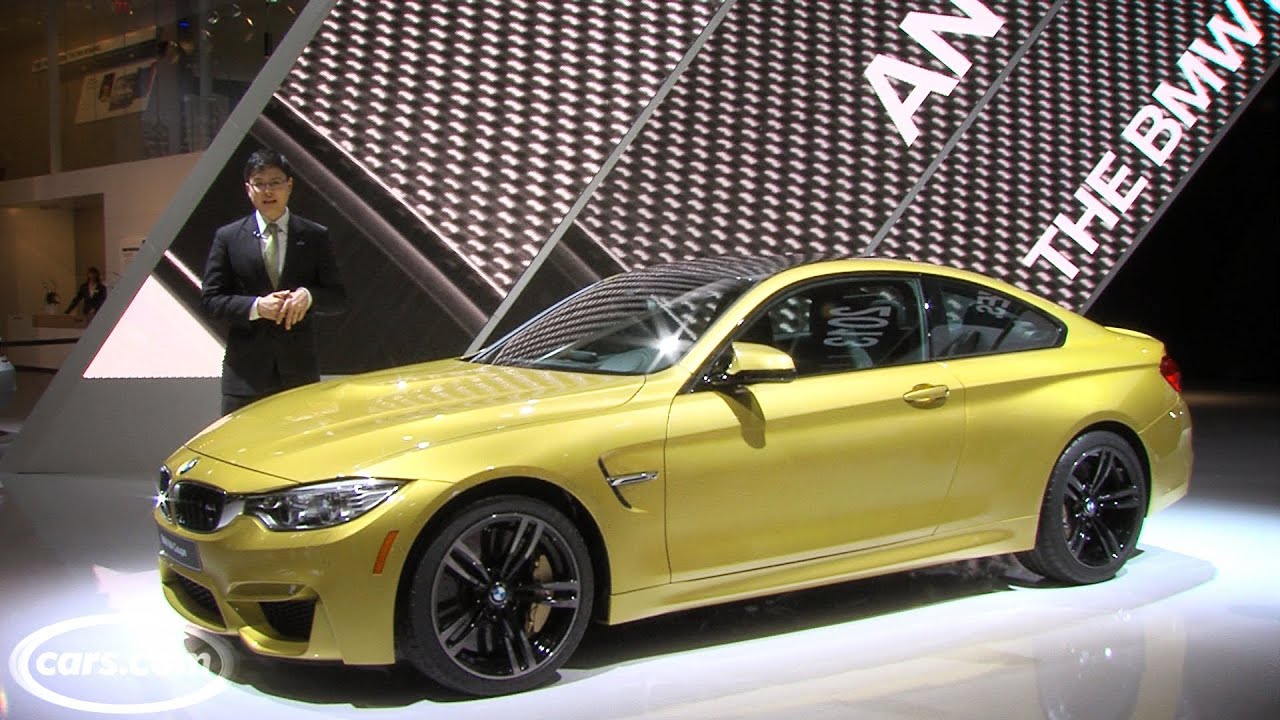 2015 BMW M3 sedan and M4 coupe -- 2014 Detroit Auto Show