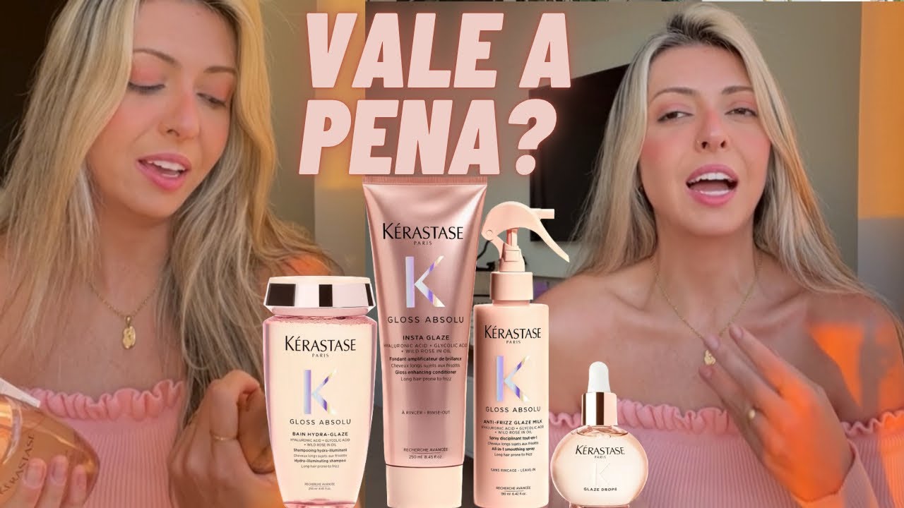 Resenha KÉRASTASE GLOSS ABSOLU ✨cabelo fino e loiro descolorido sem fonte de calor