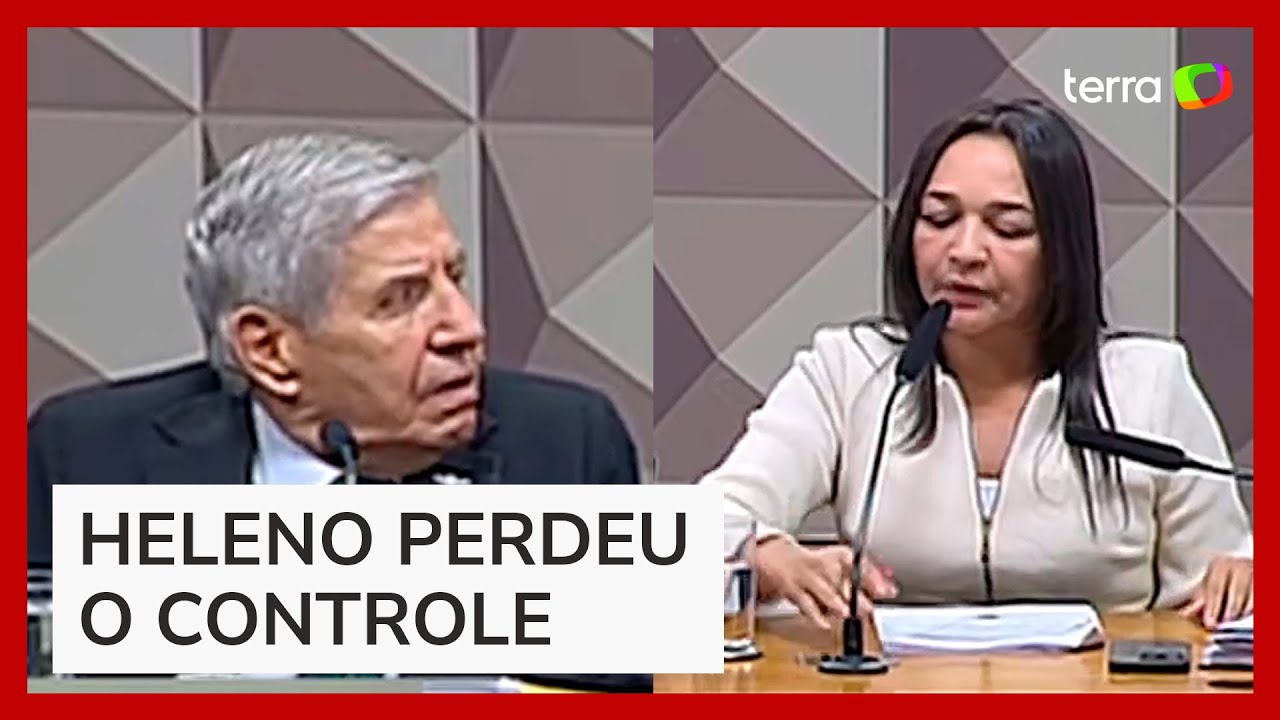 CPMI do 8/1: general Heleno solta palavrão ao se irritar com pergunta de Eliziane Gama